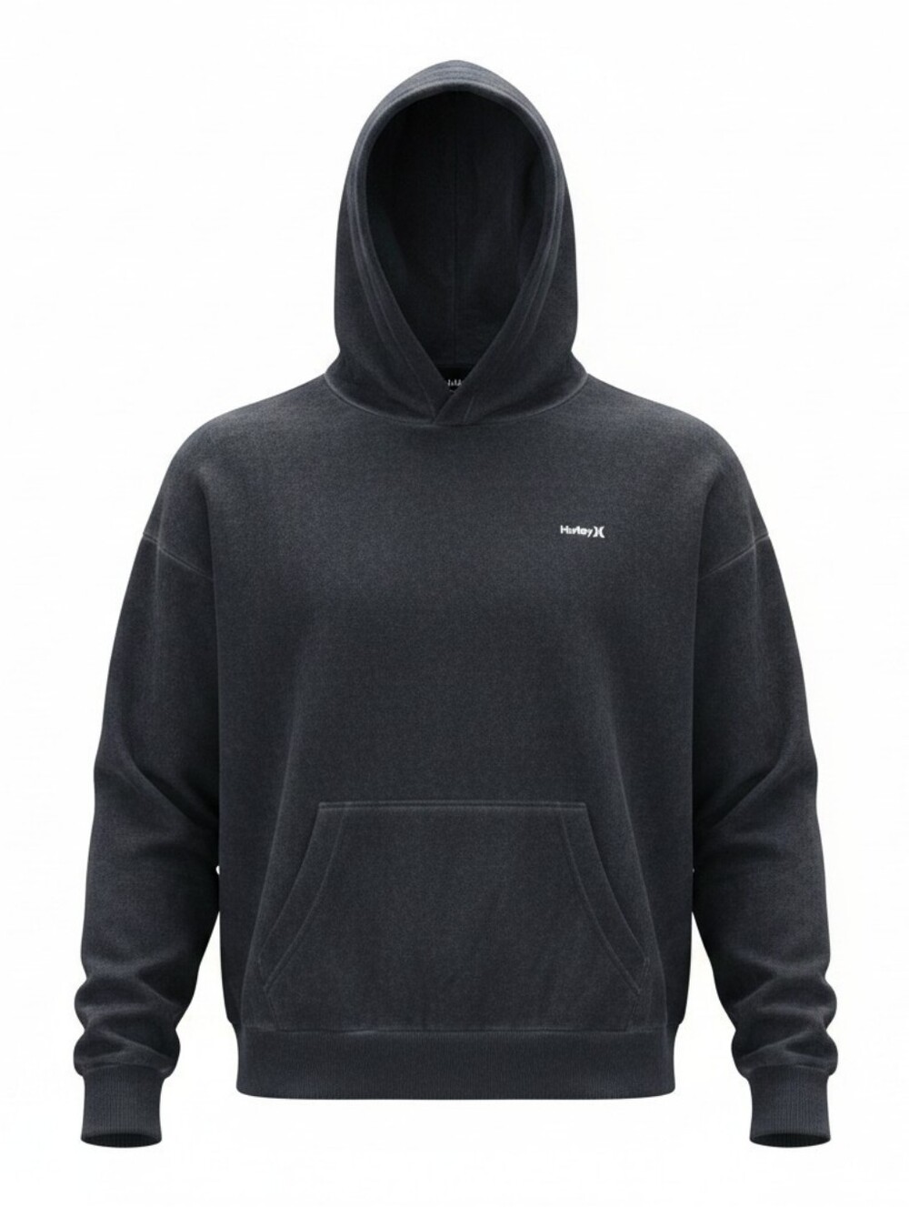Hurley Dark Gray Heather Hooded Sweatshirt Hoodie Pullover Boy's size M